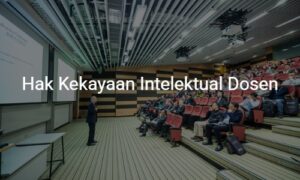 Hak Kekayaan Intelektual Dosen