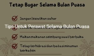 4 Tips Untuk Perawat Agar Tetap Bugar Selama Bulan Puasa