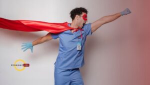 Perawat jaga malam tidur