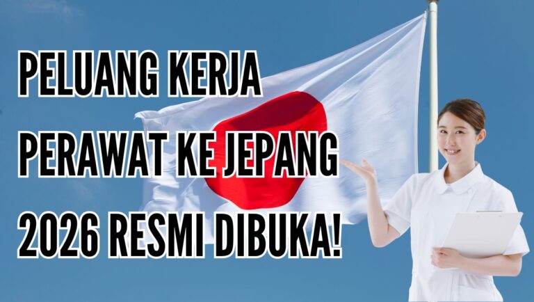 Peluang Kerja Perawat ke Jepang 2026 Resmi Dibuka!