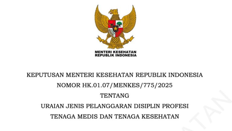 Jenis Pelanggaran Disiplin Profesi